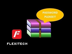 How to create Password Protected RAR file