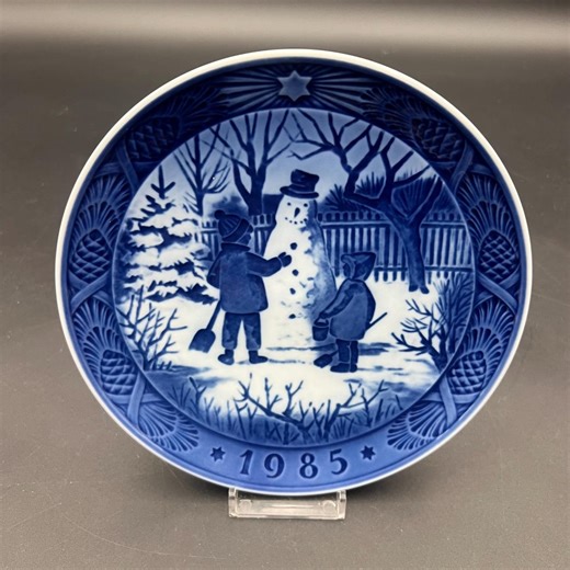 Royal Copenhagen 1985 Christmas Plate - Etsy