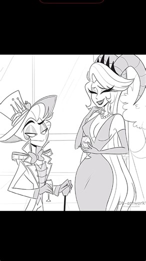 The Art of Stealing Away #Lucilith #hazbinhotel #lucifermorningstar #hellaverse #vivziepop