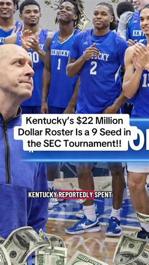 Kentucky’s $22 Million Dollar Roster is a 9 Seed In the SEC Tournament!! Drop your take in the comments!! Southeastern Conference Southeastern Conference history Southeastern Conference rivalry Southeastern Conference Traditions Universities of the SEC School Pride Regional identity #sec #secbasketball #collegebasketball #kentuckywildcats #kentuckybasketball
