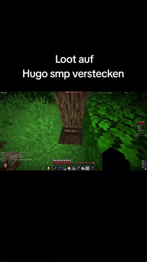 Loot verstecken auf Hugo SMP in Minecraft