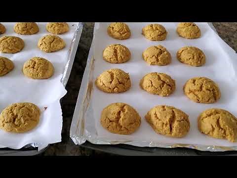 How to make Pumpkin Cookies from a cake mix