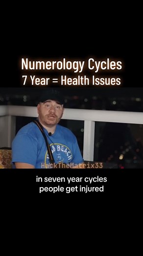 Numerology of Your Last Birthday = Your Current Year’s Number Cycle #gg33 #gg33academy #numerology9 #fyp #numerology #7 #health