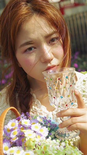 Unleash the Magic: Watch a Model's Random Adventure on a Lawn