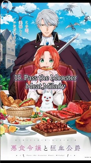 Top 15 Best Cooking Anime Ever Made 🍽️ | Gourmet Anime #shorts #anime #gourmet