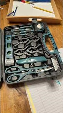 Frankie’s tool kit, Derrick was freaking out