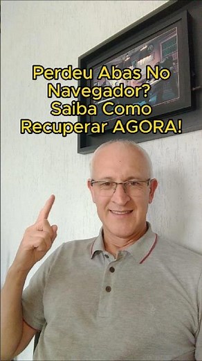 Perdeu abas? Use esse atalho e recupere tudo em segundos. Já testou?
