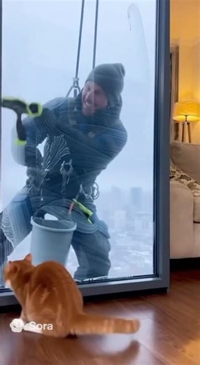 When the world sleeps, one cat stands guard against the unknown.