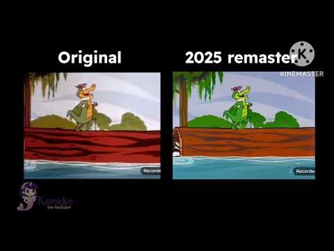 Wally Gator intro comparison (Original vs. 2025 remaster)