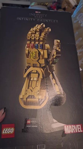 Building Thanos Infinity Stones Hand #avengers #lego #thanos #infinitystones