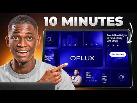 I created a professional website in 10 minutes (without paying a designer)