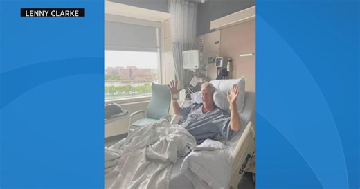 Comedian Lenny Clarke thanks MGH for saving his life
