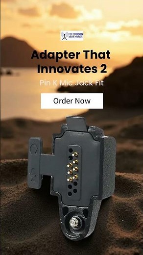 Adapter that innovates 2 Pin K Mic Jack Fit