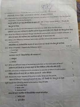 class 9 social science pt 2 half yearly paper 2022 . #pt2#halfyearly#sst#socialscience#class9