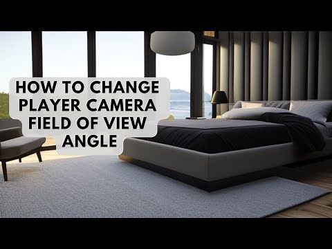 How to Change Player Camera Field of View Angle - UE Beginner Tutorial