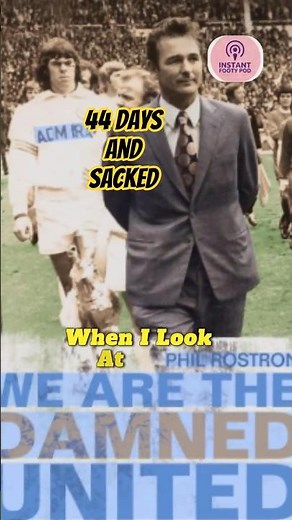 Funny Story of Brian Clough Berating Leeds United Legends.