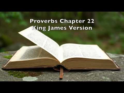 Proverbs Chapter 22 | Daily Wisdom (KJV)