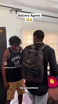 The Delivery agent 😂😂