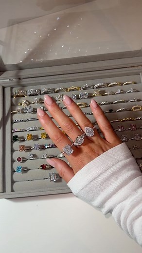 3.6K views · 45 reactions | Testing our 925 Sterling Silver rings ✨ Another way to test is by using a magnet- real silver will not stick to a magnet #sterlingsilvertest #sterlingsilverjewelry #925sterlingsilver #sterlingsilverjewellery #statementjewelry #promisering #engagementring #giftsforher #scienceexperiments #acidtest | Illumiraki | Facebook