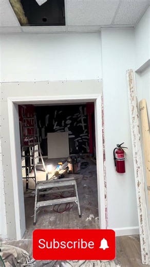 Drywall Mudding before and after 1st coat #diy #drywallrepair #carpentry #remodeling #asmr