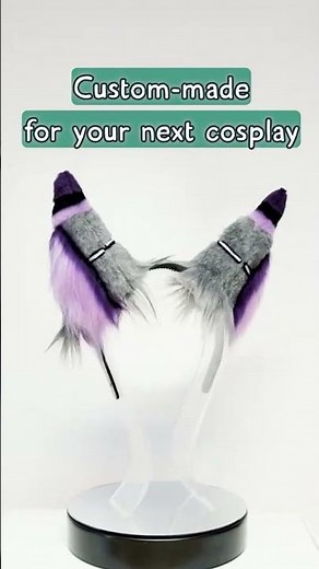 Have you seen EarGear, our moving cosplay ears? #tails #fursuit #furry #cosplay