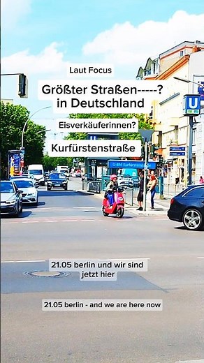 Kurfürstenstraße in Berlin Tiergarten 🙌✋♥️🗽 die Straße ist bekannt für ihre hohe P..? @lf aus Berlin