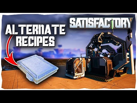Efficient Layouts: All Reinforced Iron Plate Alternate recipes Satisfactory Update 6