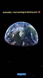 Asteroid vs Jupiter 🗿 #asteroid #jupiter #science #earth | Science-Shorts