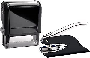 Self Inking Utah Notary Stamp & Seal Embosser Value Package