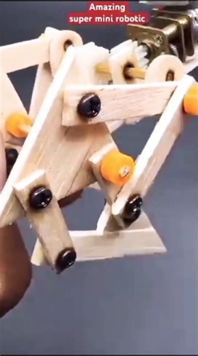 Building a Tiny Robot Army by wood stick #experiment