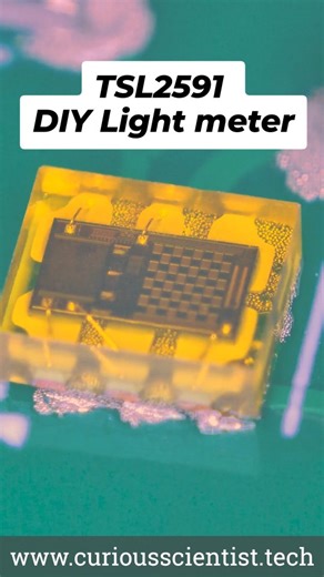 Curious Scientist on Instagram: "#tsl2591 #lightsensor #lightmeter #soldering #reflow #solderpaste #electronics #diy #pickandplace #pcb #printedcircuitboard"