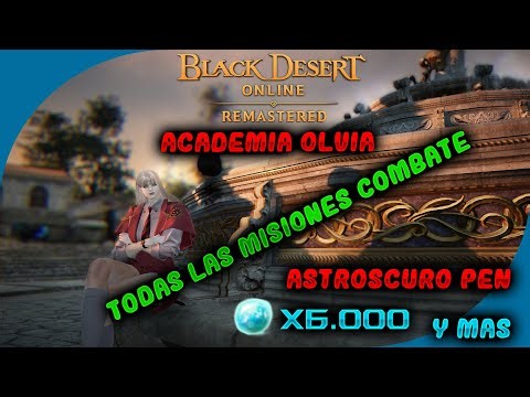 BDO | Olvia Academy | All Combat Missions Get Your Astroscuro PEN, 6,000 Crons and More