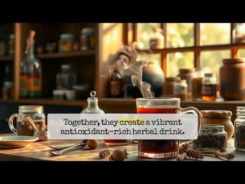 Hibiscus + Beetroot *Crimson Bloom Infusion #shorts #kitchendispensary