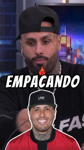 NICKY JAM: IMPROVISABA🎶EMPACANDO⁉️🤣 #nickyjam