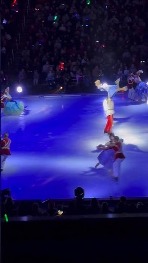 Magical Moment at Disney On Ice: Prince Charming Lifts Cinderella in a Stunning Spin!