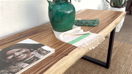 Industrial Organic Slab Dining Table – Rustic Modern Statement Table - Etsy