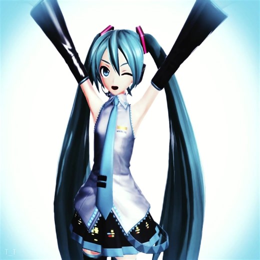 random lazy miku edit #HatsuneMiku (Japanese: 初音ミク, [hatsɯne miꜜkɯ]), officially code-named CV01,[2][3] is a Vocaloid software voicebank developed by Crypton Future Media. Its official mascot is depicted as a sixteen-year-old girl with long, turquoise twintails.[2] Miku's personification has been marketed as a virtual idol, and has performed at live virtual concerts onstage as an animated holographic projection #edit #hatsunemiku #fyp #popular