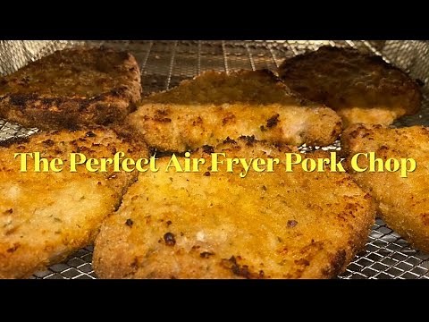 The Perfect Air Fryer Pork Chop (Pork Schnitzel)