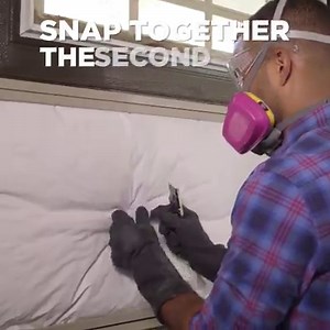 Keep warm air in and cold air out of your garage when you insulate it yourself. (via DIY Network) | HGTV