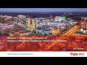 2WN50 Module 7: ODEs (IVPs) - Solving a Higher-Order Initial Value Problem