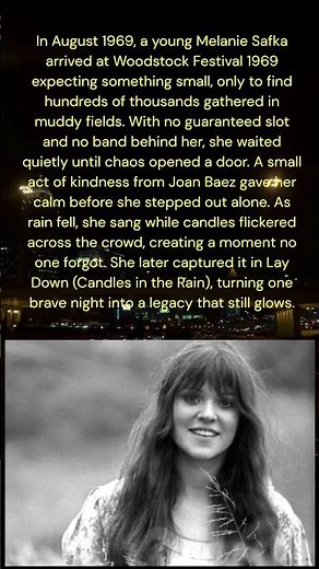 Melanie Safka Woodstock Moment