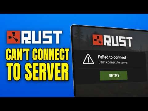 How To Fix Can't Connect To Server In Rust