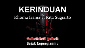 Rhoma Irama Feat Rita Sugiarto _ Kerinduan (Karoke) | Lagu Karoke Pilihan