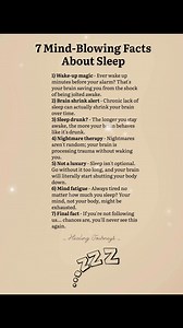 #facts #tips #mindset #sleep #tricks | Healing Journeys