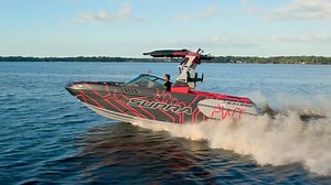 The first stop of the Supra Boats Pro Wakeboard Tour about to get started (9:00 AM CST), so in the meantime let's take a look at the special edition Supra SA 550 that's going to pull all the action. Each year the custom PWT edition boats turn heads, and 2019's is no exception. This beauty is a sight to behold, both inside and out. Plus, it kicks up some of the best wakes and waves in the business. #supraboatspwt | Wakeboarding Magazine
