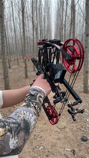 F20 ｜Steel Ball Impact Test｜Dual-Mode Compound Bow Power Demo #fyp #archery #outdoors #sports