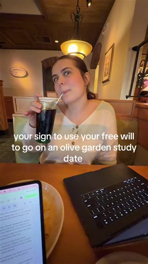 Olive Garden Study Date: How to Use Your Free Will to Study Together