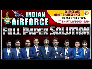 Airforce 18 March 2024-1st Shift Paper Review | Airforce Paper Review | Airforce Paper Solution 2024