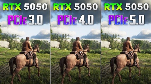 PCIe 3.0 vs 4.0 vs 5.0 对RTX 5050性能影响实测：差距究竟有多大？