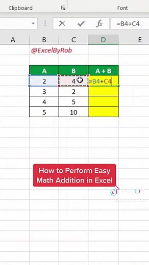 How to Easily Add Numbers in Excel: Step-by-Step Guide